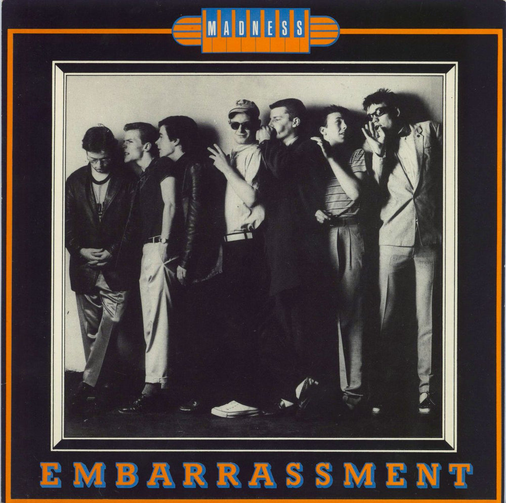 Madness Embarrassment - A-Label + P/S UK Promo 7" vinyl single (7 inch record / 45) BUY102