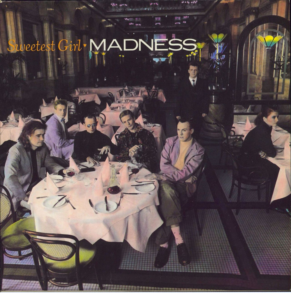 Madness Sweetest Girl - Card Sleeve UK 7" vinyl single (7 inch record / 45) JAZZ8