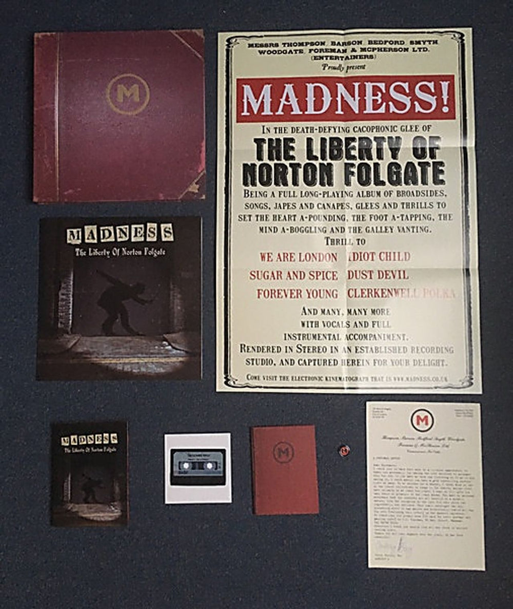 Madness The Liberty Of Norton Folgate Special Edition Box Set UK box set MDNBXTH798300