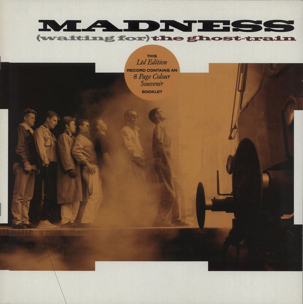 Madness (Waiting For) The Ghost Train - Gatefold UK 12" vinyl single (12 inch record / Maxi-single) JAZZB912