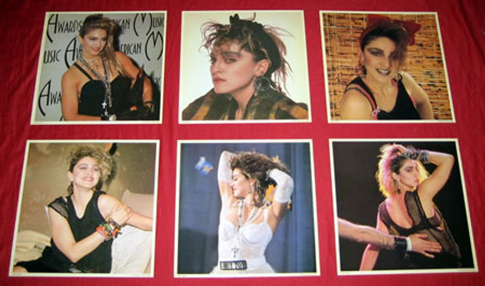 Madonna Anabas Photo File UK memorabilia MADMMAN380101