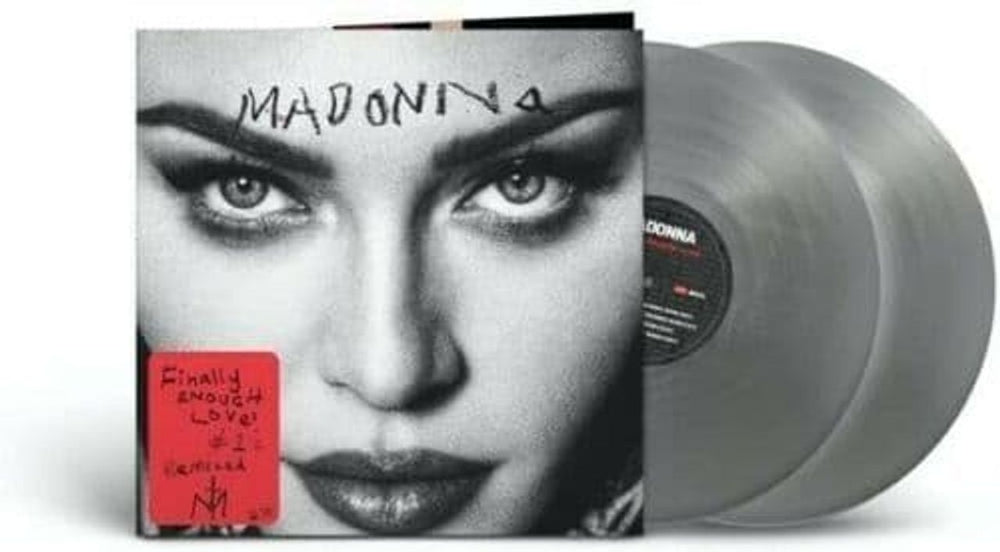 Madonna Finally Enough Love - Silver Vinyl - Sealed UK 2-LP vinyl record set (Double LP Album) MAD2LFI801542