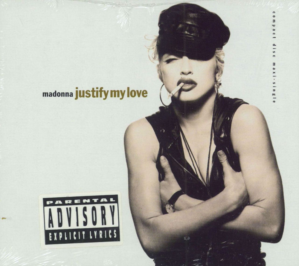 Madonna Justify My Love - Sealed US CD single (CD5 / 5") 921820-0