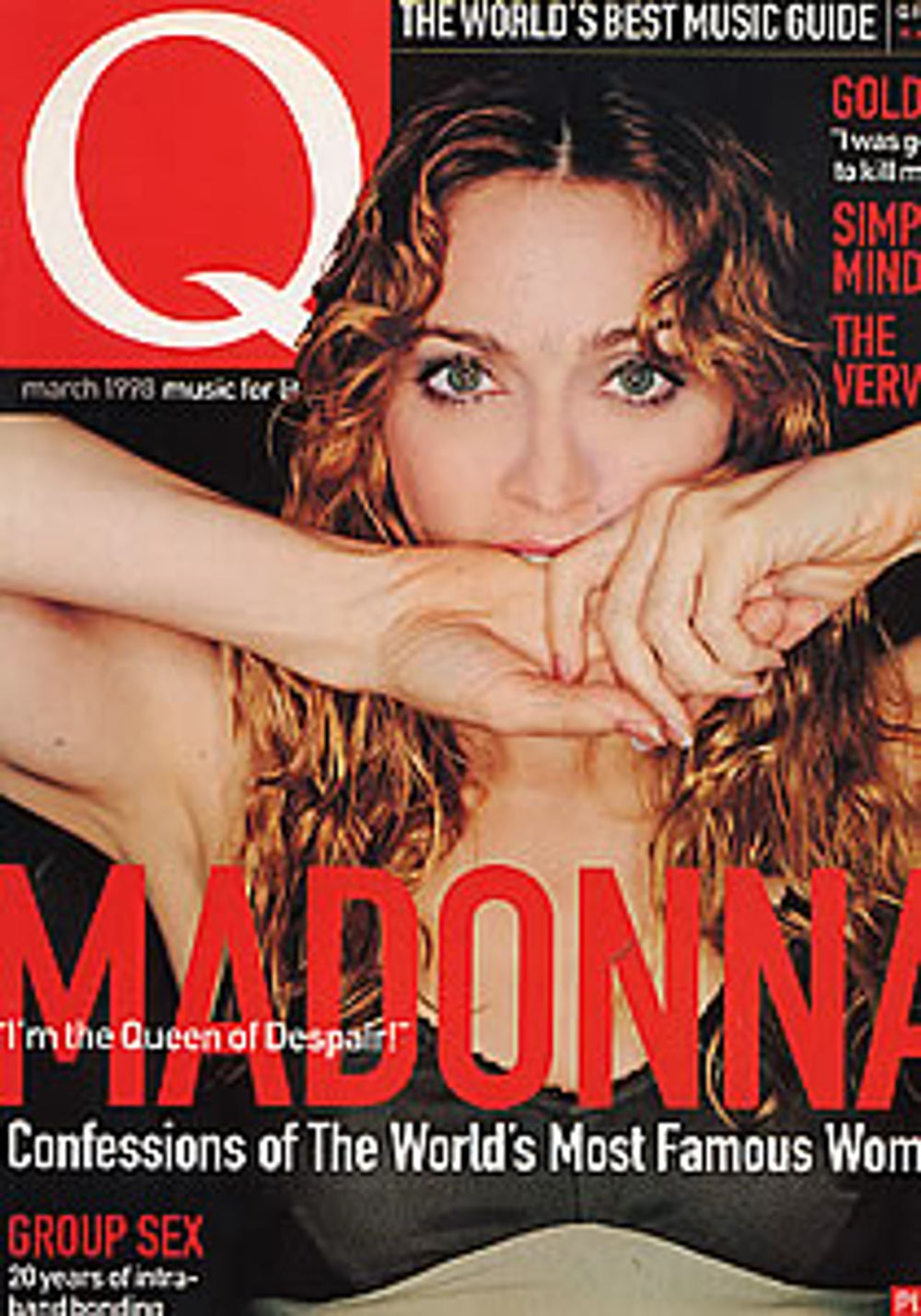 Madonna Q UK magazine MARCH 1998