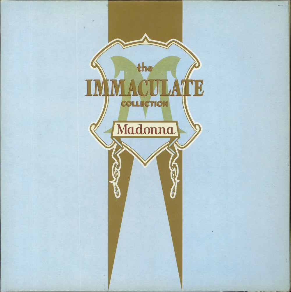 Madonna The Immaculate Collection - UK labels - VG UK 2-LP vinyl record set (Double LP Album) WX370