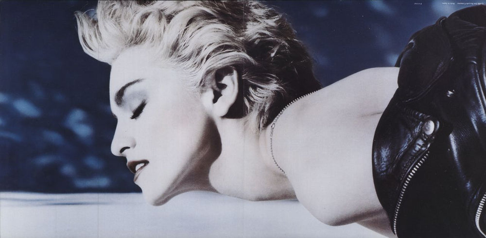 Madonna True Blue + Poster Japanese vinyl LP album (LP record)