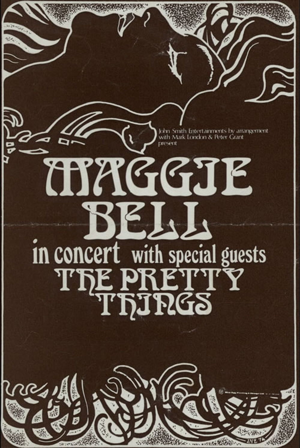 Maggie Bell In Concert With Special Guests The Pretty Things UK handbill HANDBILL