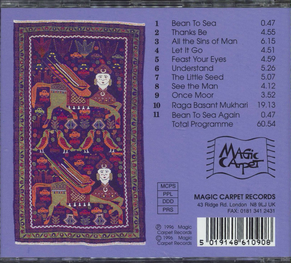 Magic Carpet Once Moor - Magic Carpet II UK CD album (CDLP) 5019148610908