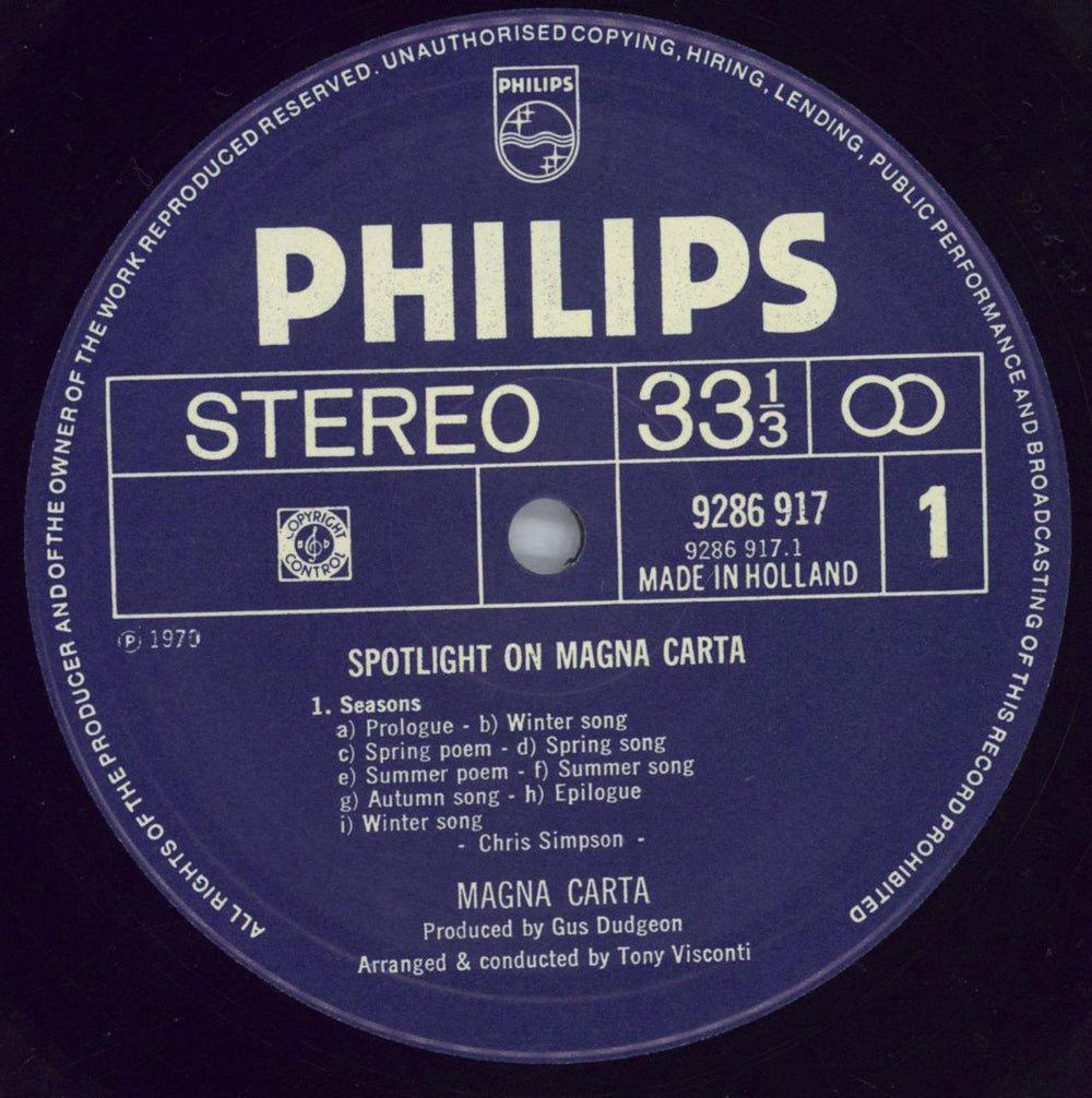 Magna Carta Spotlight On Magna Carta Dutch 2-LP vinyl record set (Double LP Album) GNC2LSP823628