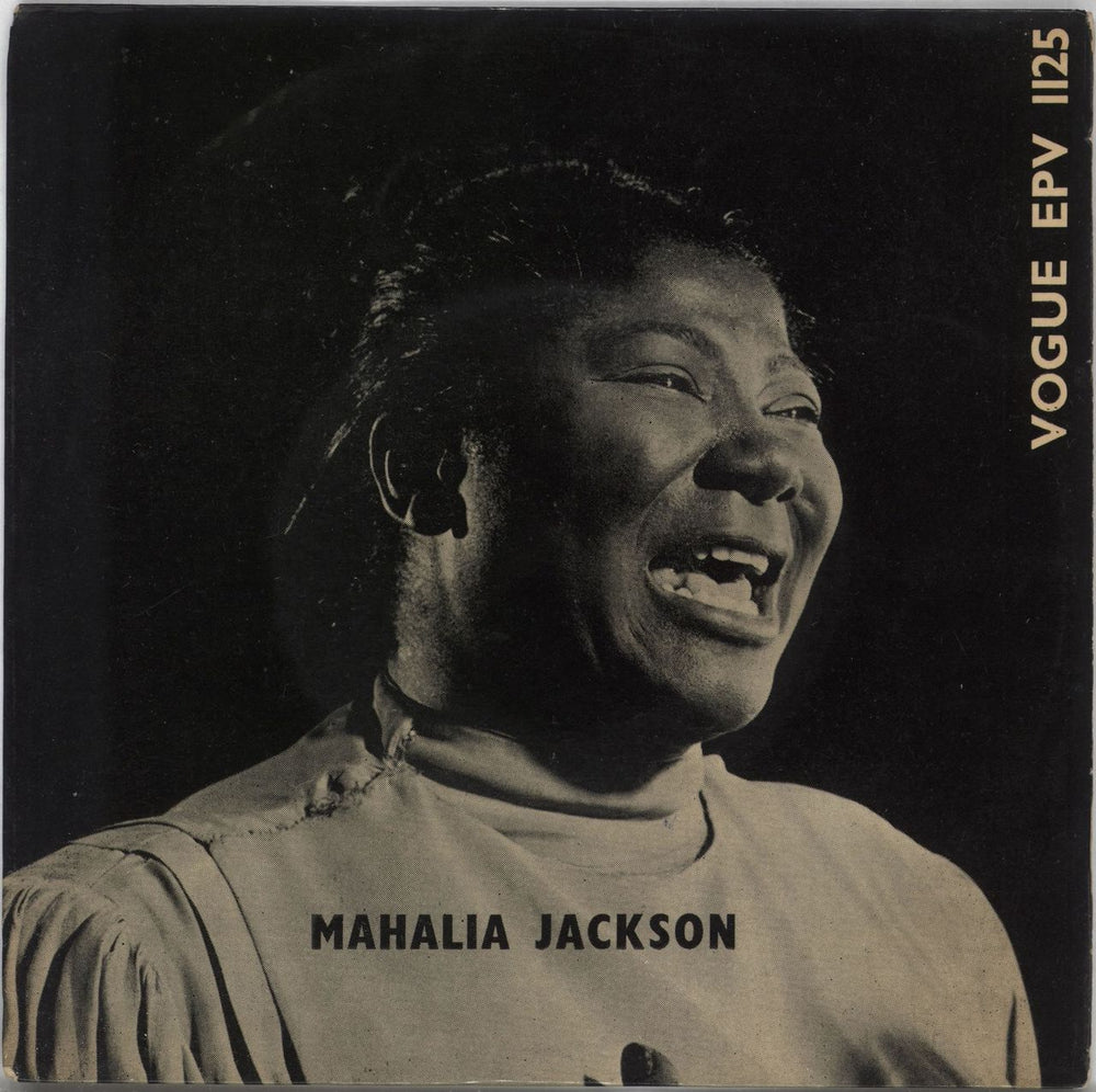 Mahalia Jackson Mahalia Jackson EP UK 7" vinyl single (7 inch record / 45) EPV1125