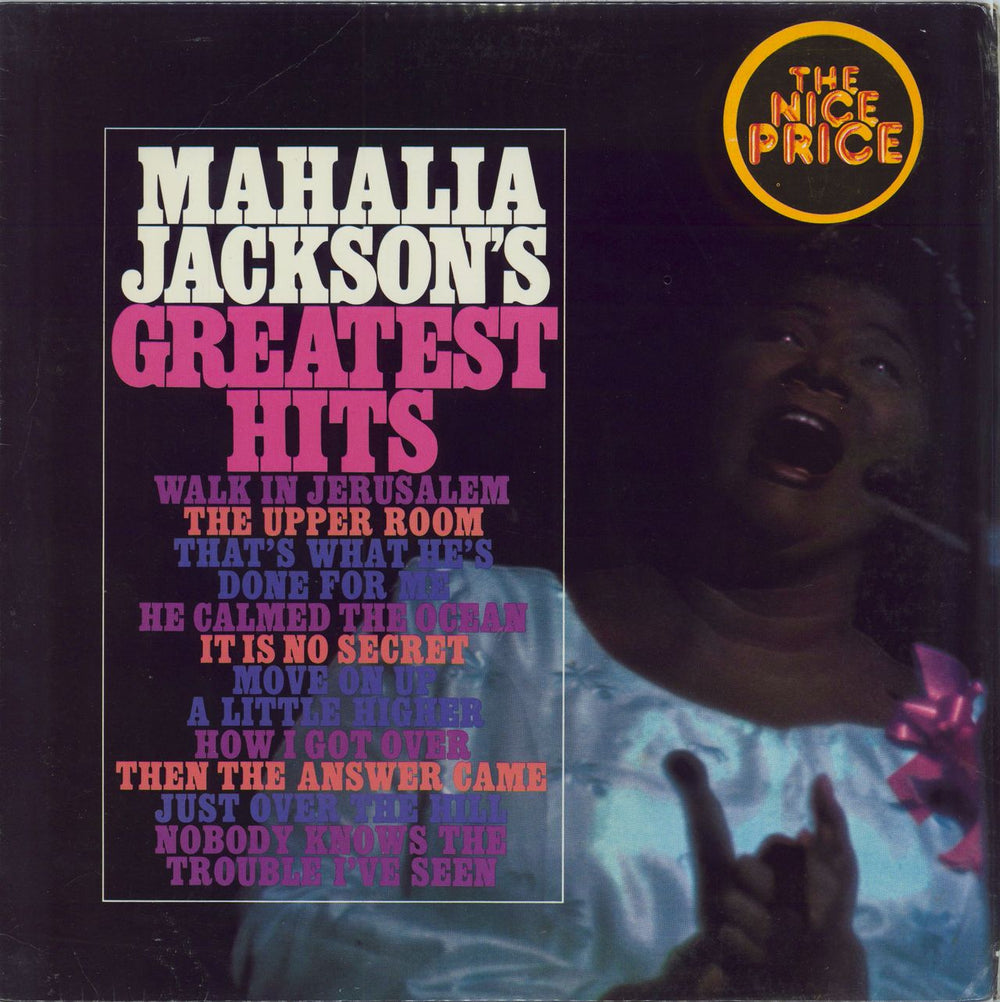 Mahalia Jackson Mahalia Jackson's Greatest Hits - Sealed US vinyl LP album (LP record) PC37710