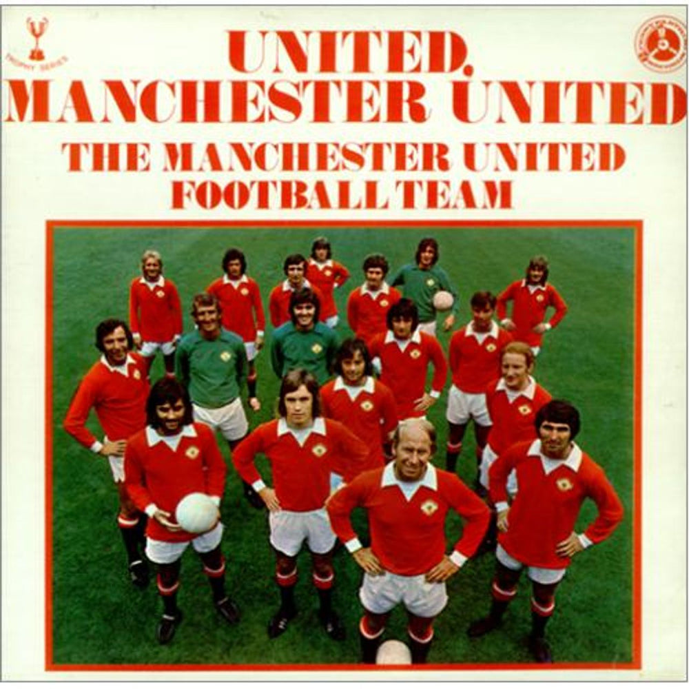 Manchester United FC United, Manchester United UK vinyl LP album (LP record) PELS529