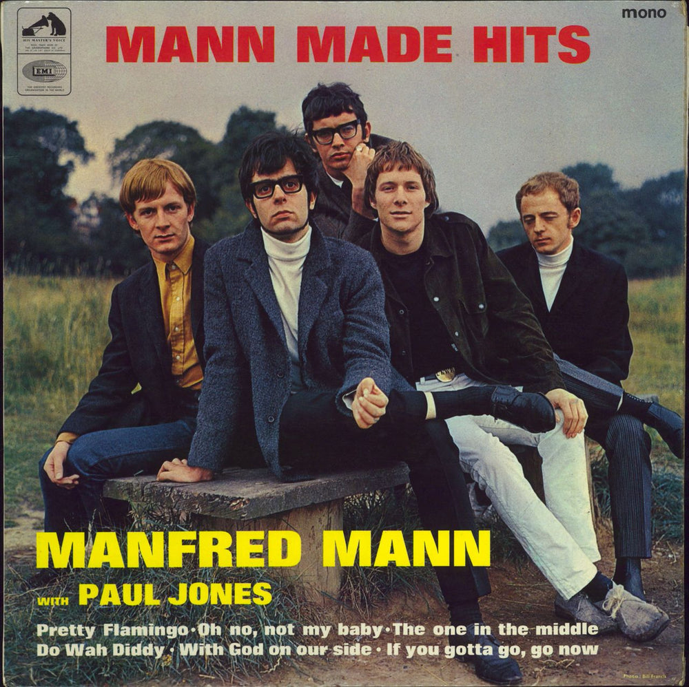 Manfred Mann Mann Made Hits - EX UK vinyl LP album (LP record) CLP3559