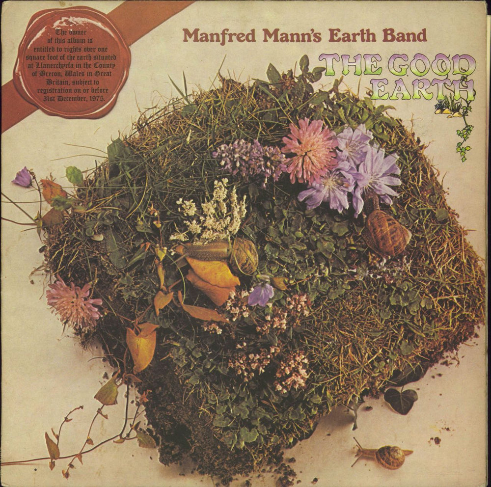 Manfred Mann's Earth Band The Good Earth - 1st - EX UK vinyl LP album (LP record) ILPS9306