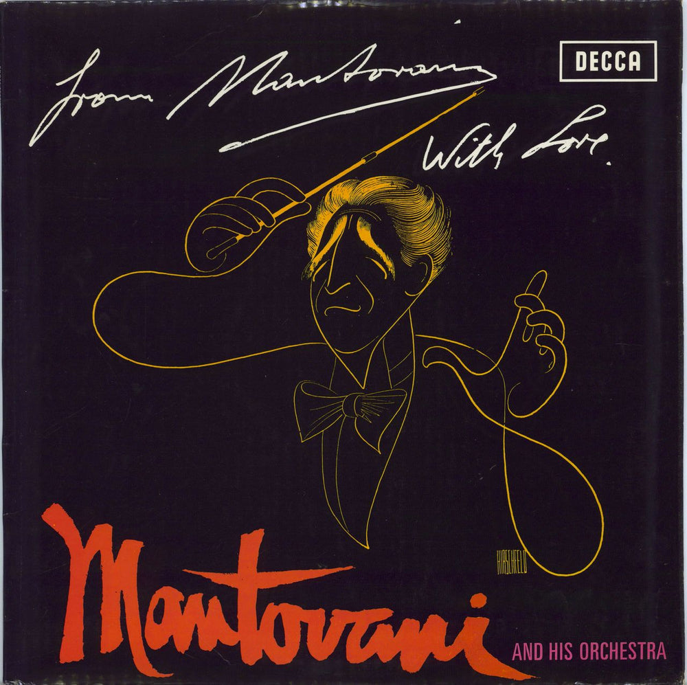 Mantovani From Mantovani With Love UK vinyl LP album (LP record) SKL5092