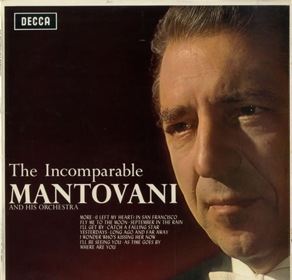 Mantovani The Incomparable UK vinyl LP album (LP record) SKL4640