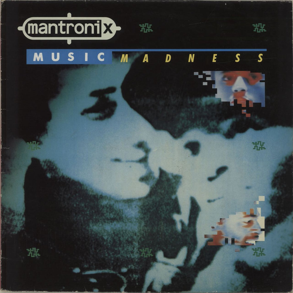 Mantronix Music Madness UK vinyl LP album (LP record) DIX50