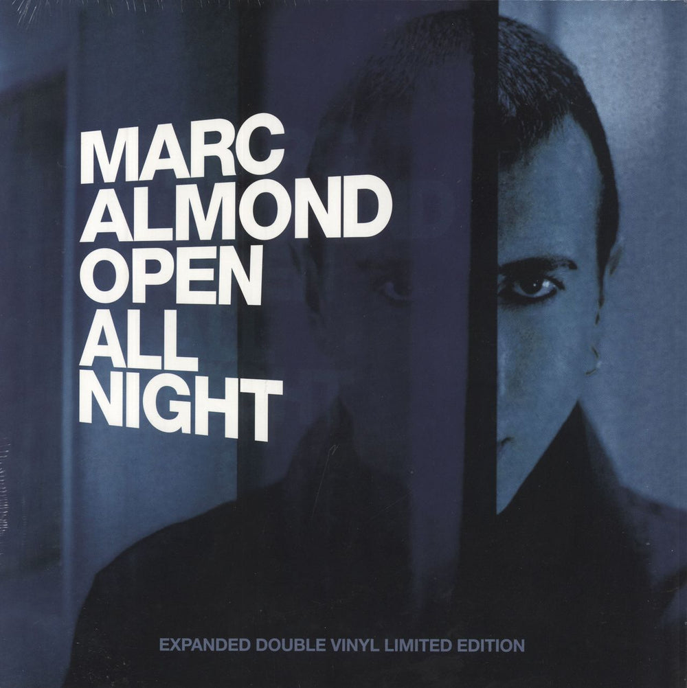 Marc Almond Open All Night - Blue Midnight Vinyl UK 2-LP vinyl record set (Double LP Album) SFELP089D