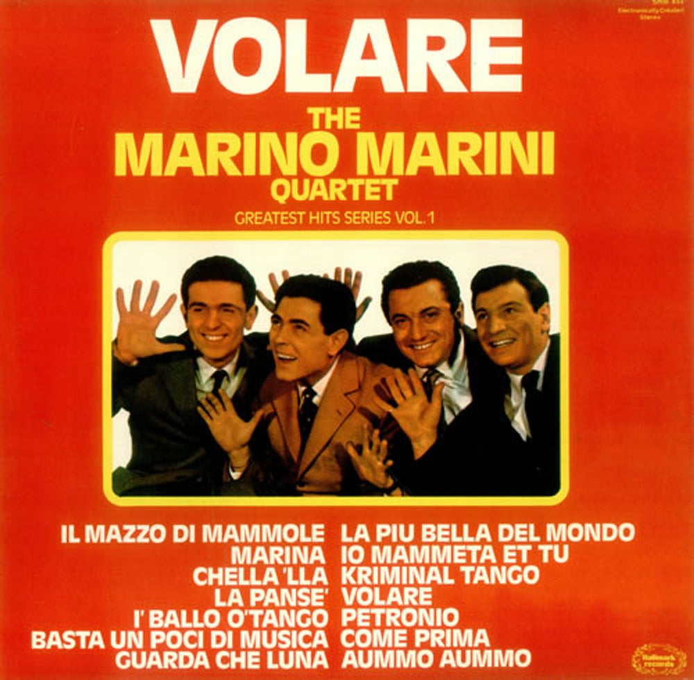 Marino Marini Volare UK vinyl LP album (LP record) SHM844