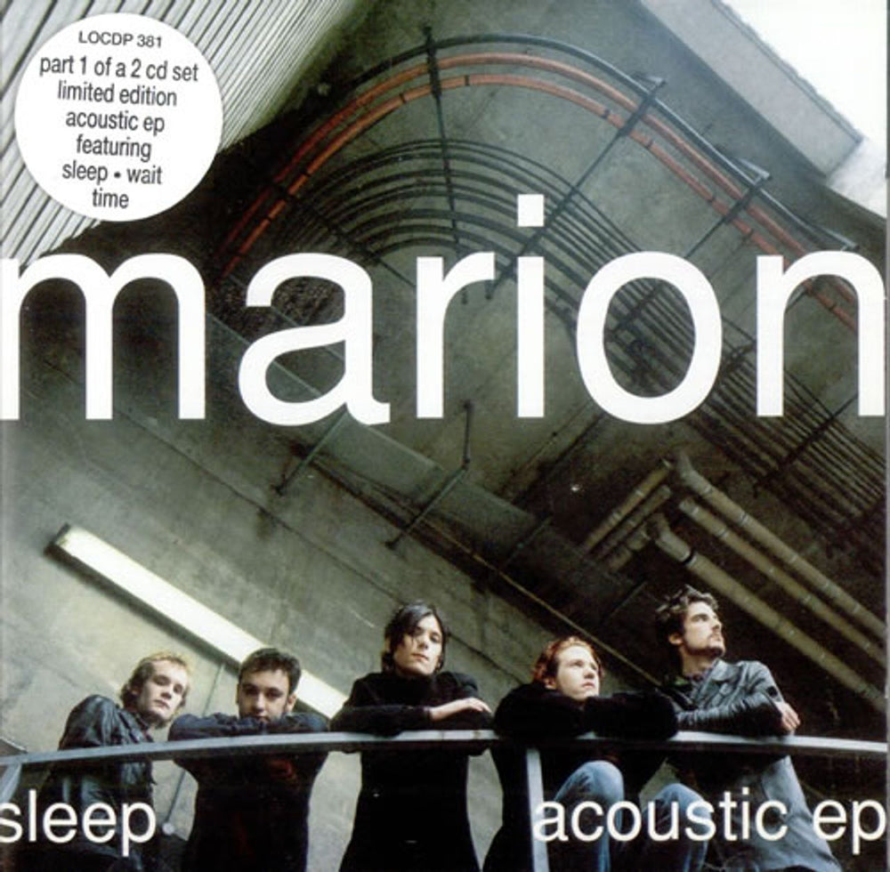 Marion Sleep - Both Parts UK 2-CD single set (Double CD single) LOCD/P381