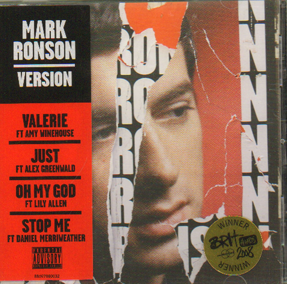 Mark Ronson Version UK CD album (CDLP) 88697080032