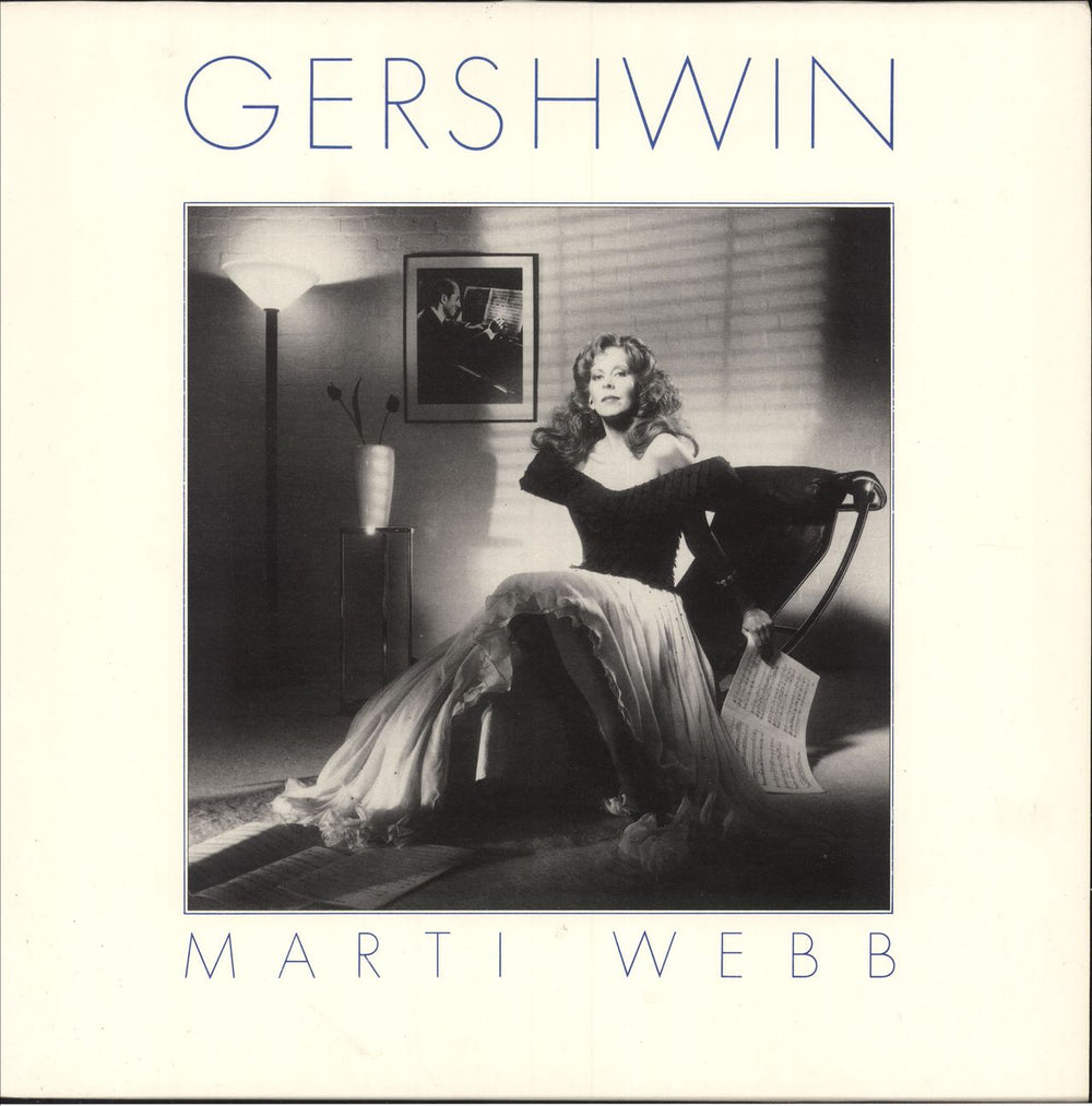 Marti Webb Gershwin UK vinyl LP album (LP record) REB640