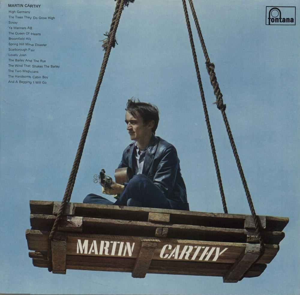 Martin Carthy Martin Carthy UK vinyl LP album (LP record) STL5269