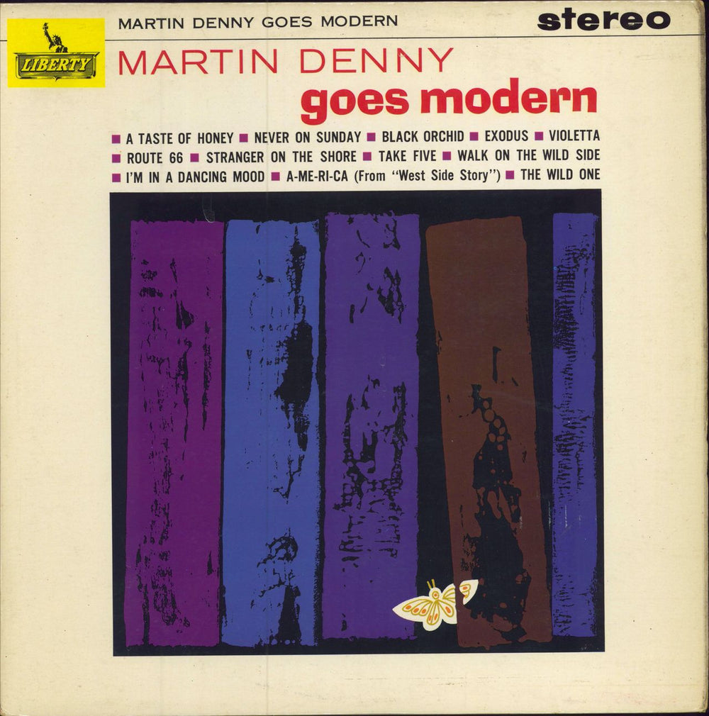 Martin Denny Martin Denny Goes Modern UK vinyl LP album (LP record) SLBY1099