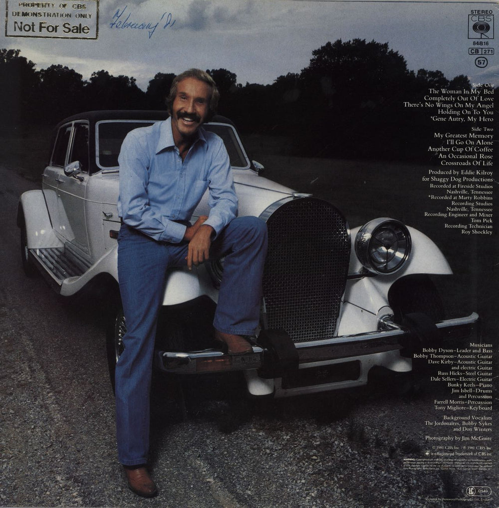 Marty Robbins Everything I've Always Wanted - Promo Stamped UK vinyl LP album (LP record)