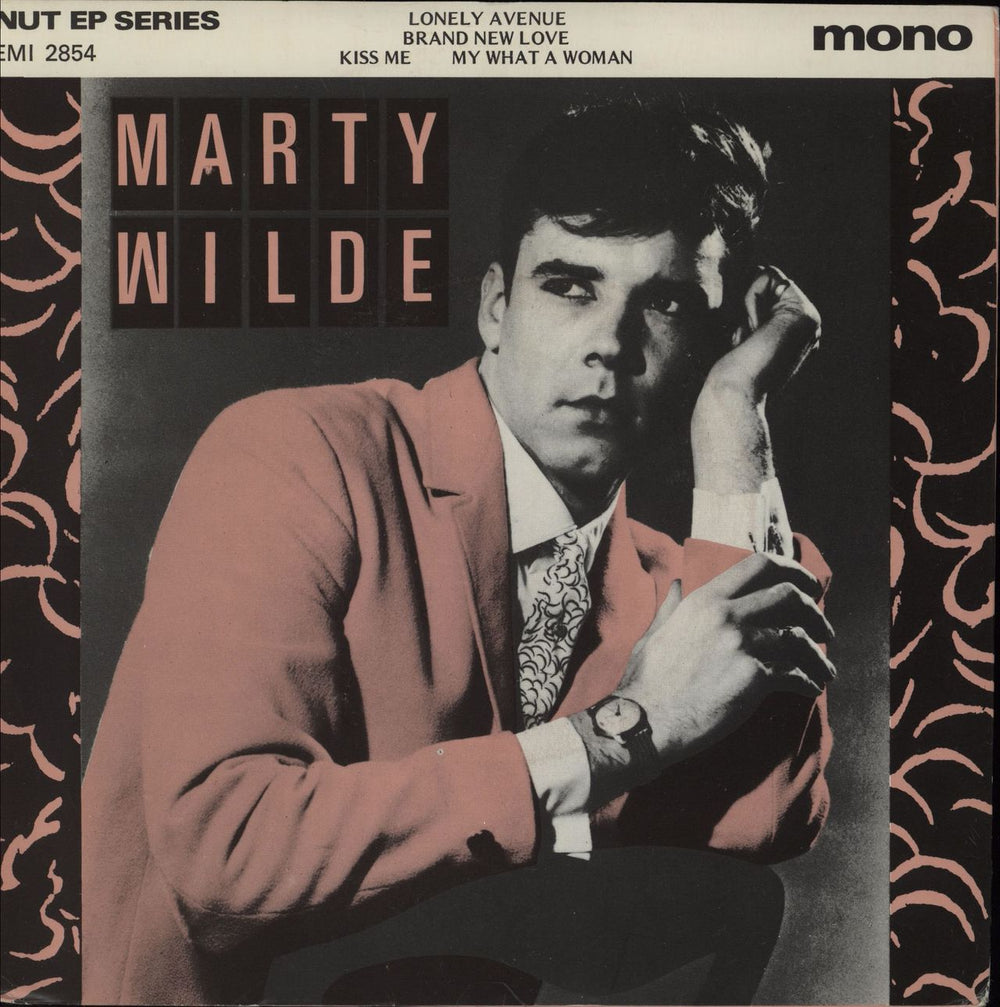 Marty Wilde Lonely Avenue - A Label UK Promo 7" vinyl single (7 inch record / 45) EMI2854