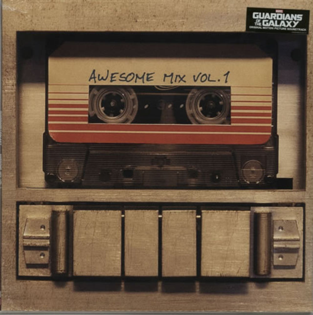 Marvel Guardians Of The Galaxy: Awesome Mix Vol. 1 - Sealed UK vinyl LP album (LP record) 050087316419