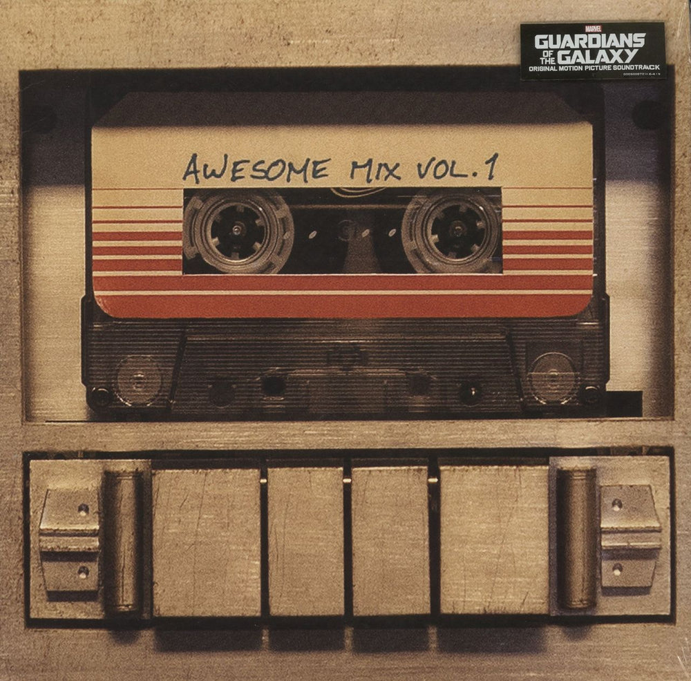 Marvel Guardians Of The Galaxy: Awesome Mix Vol. 1 - Sealed UK vinyl LP album (LP record) 050087316419