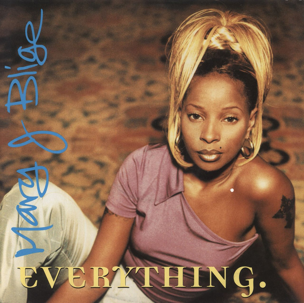 Mary J Blige Everything UK Promo 12" vinyl single (12 inch record / Maxi-single) MCST48059