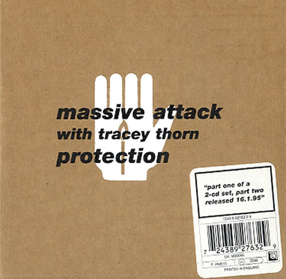 Massive Attack Protection - 2-CD cardboard pack UK 2-CD single set (Double CD single) WBRX/DX6