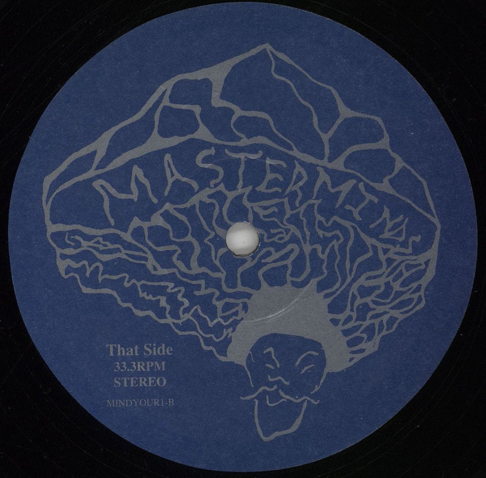 Masterminds Space And Time / I'm Talented... US 12" vinyl single (12 inch record / Maxi-single) MINDYOUR1