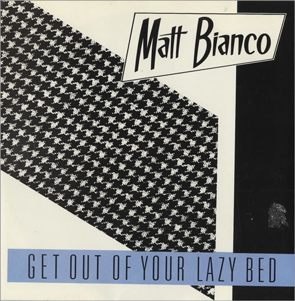 Matt Bianco Get Out Of Your Lazy Bed UK 7" vinyl single (7 inch record / 45) BIANCO1