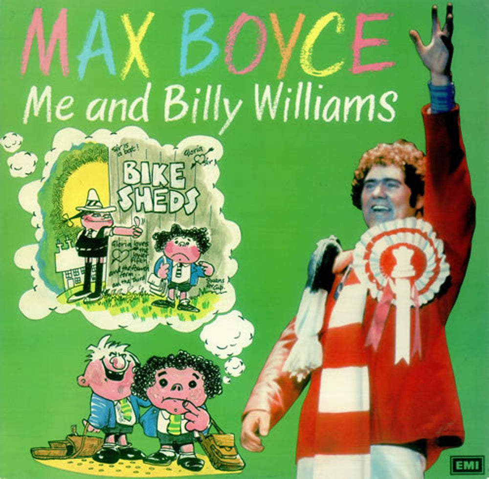 Max Boyce Me And Billy Williams UK vinyl LP album (LP record) MAX1003