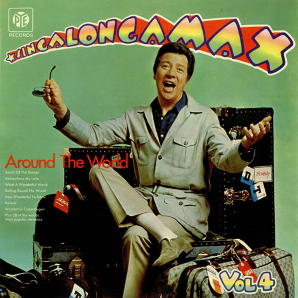 Max Bygraves Singalongamax Vol. 4 UK vinyl LP album (LP record) NSPL18410