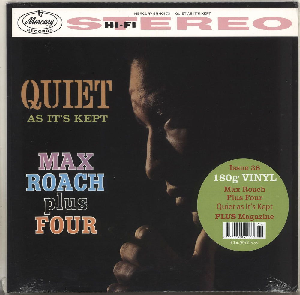 Max Roach Quiet As Its Kept - Sealed UK vinyl LP album (LP record) SR60170