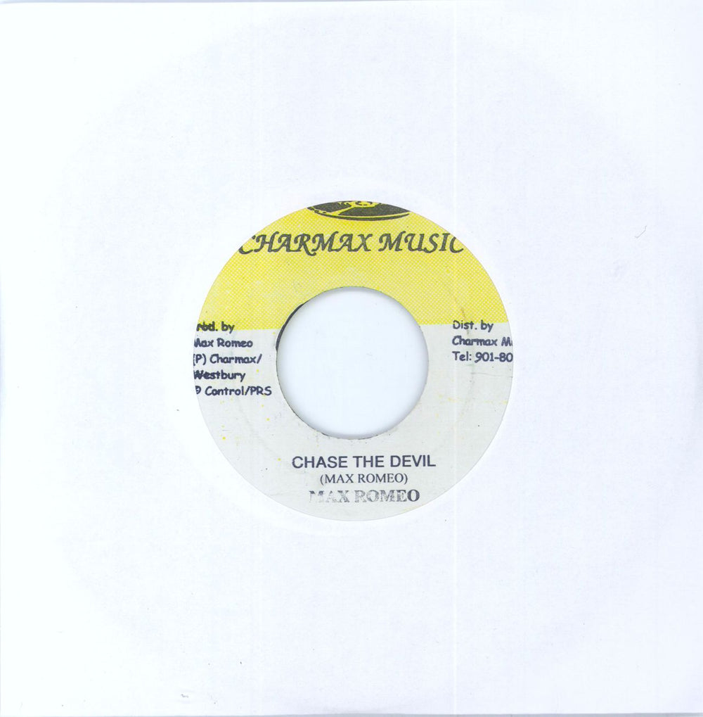 Max Romeo Chase The Devil UK 7" vinyl single (7 inch record / 45)