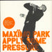 Maximo Park Apply Some Pressure - Orange Vinyl UK 7" vinyl single (7 inch record / 45) 7WAP198