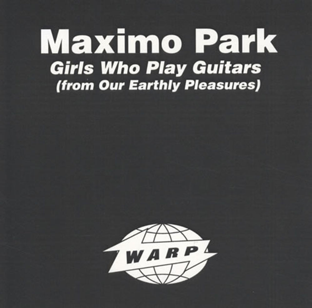 Maximo Park Girls Who Play Guitars US CD-R acetate CD-R ACETATE