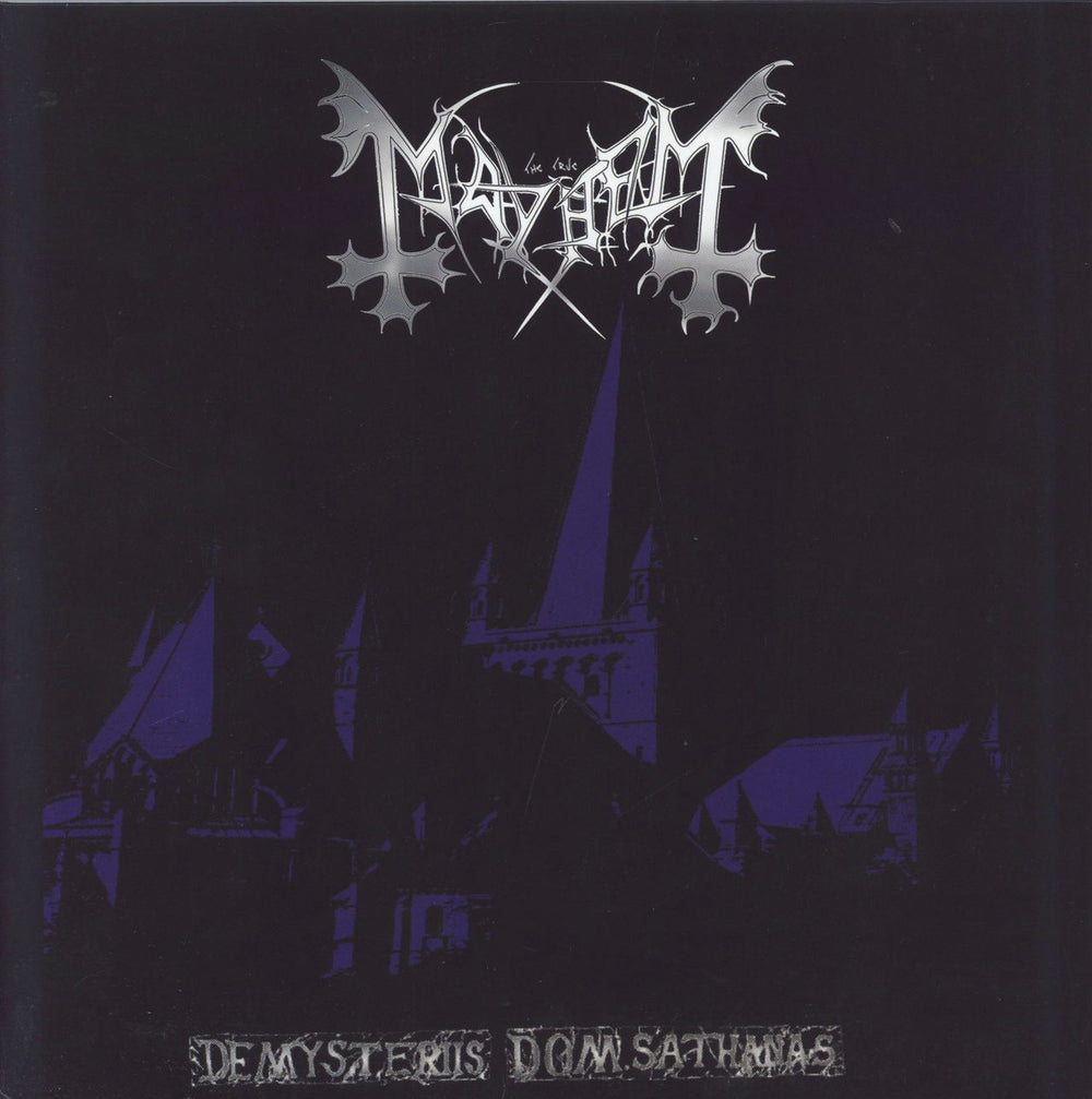 Mayhem De Mysteriis Dom Sathanas - 180gm Purple Vinyl - EX UK vinyl LP album (LP record) BOBV048LP