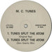 MC Tunes Tunes Split The Atom UK Promo 12" vinyl single (12 inch record / Maxi-single) ZANG6TSAM