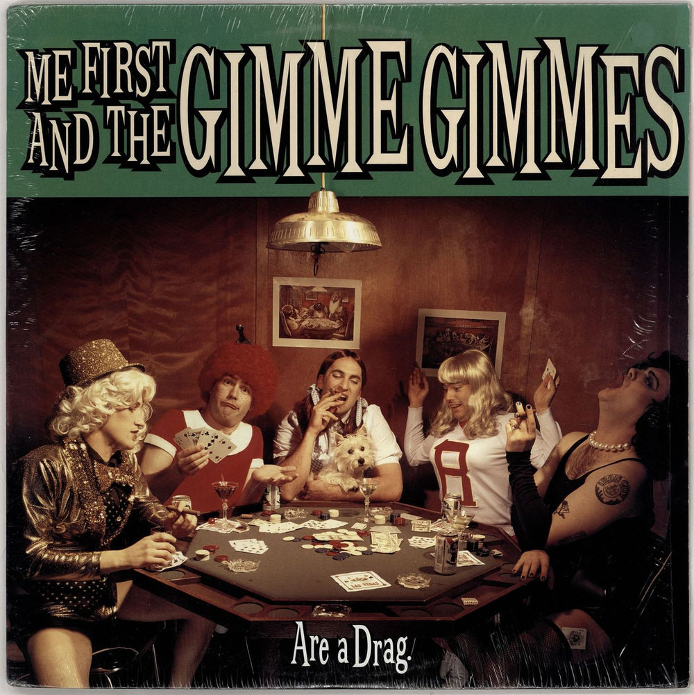 Me First & The Gimme Gimme's Are a Drag US vinyl LP album (LP record) FAT586-1