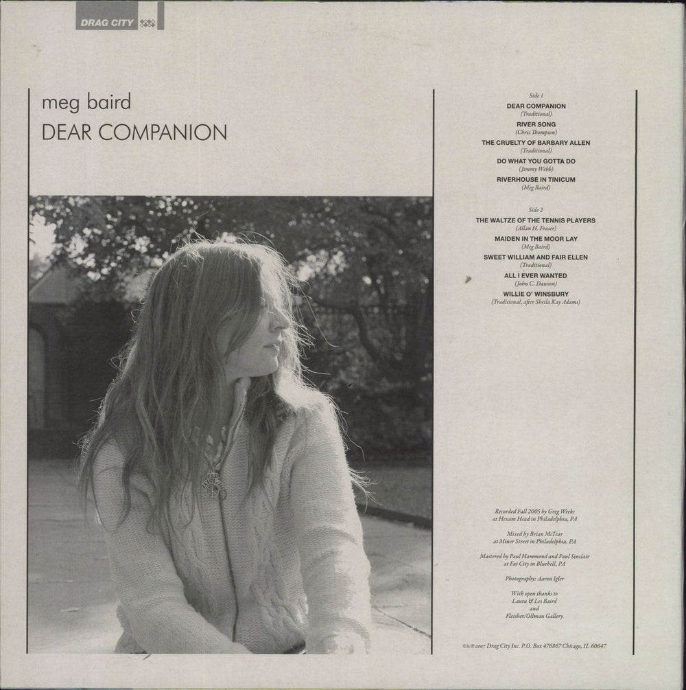 Meg Baird Dear Companion US vinyl LP album (LP record)