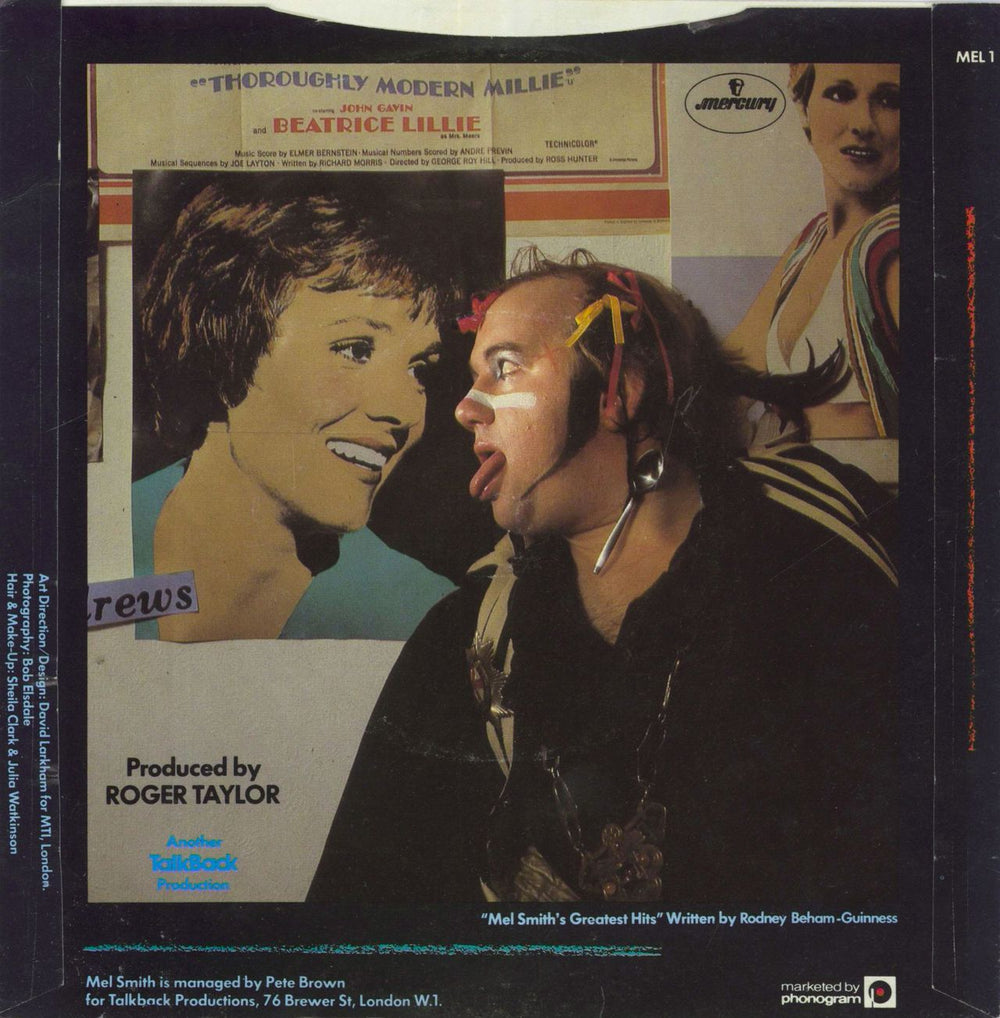 Mel Smith Mel Smith's Greatest Hits - EX UK 7" vinyl single (7 inch record / 45)