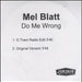 Melanie Blatt Do Me Wrong UK Promo CD-R acetate CD-R ACETATE