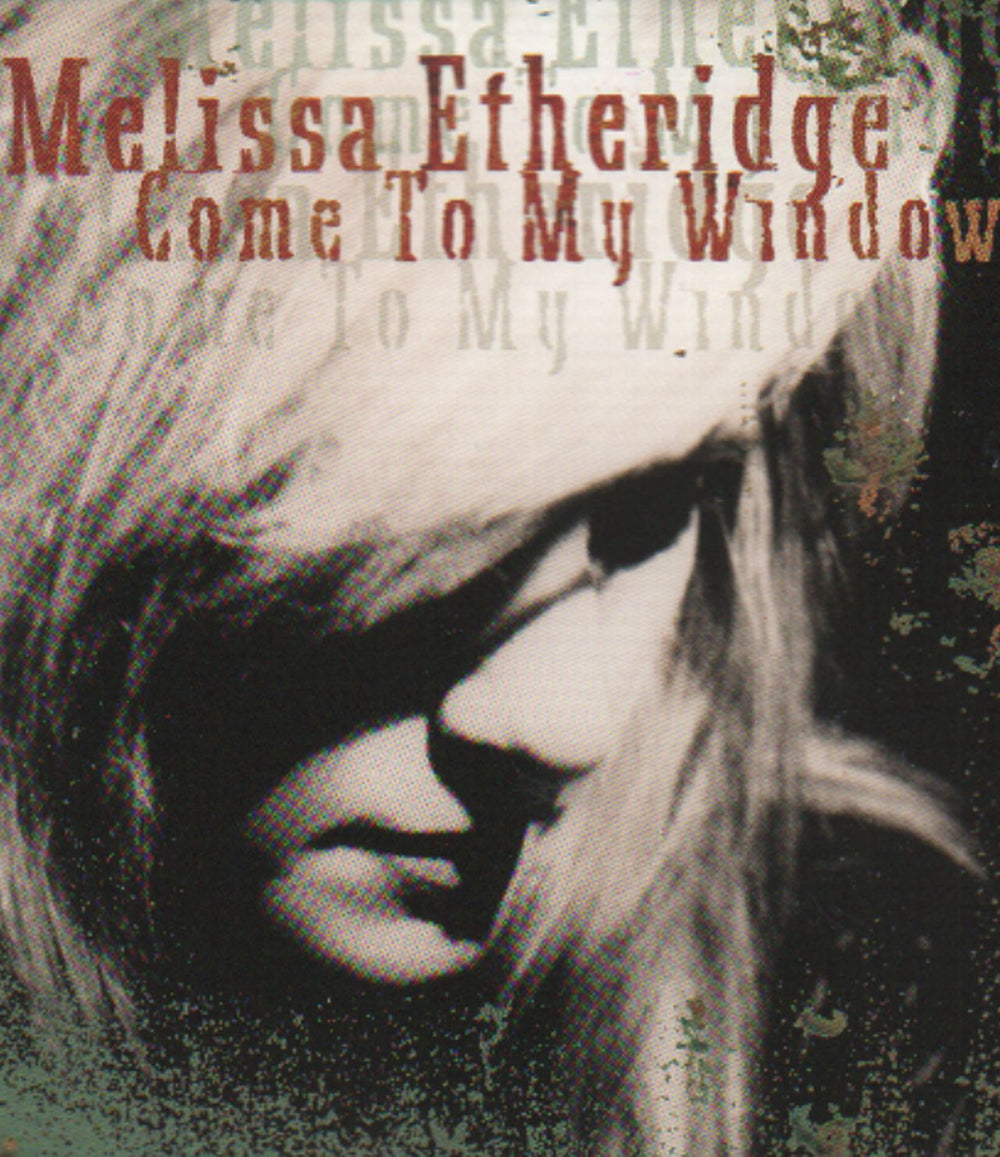 Melissa Etheridge Come To My Window US Promo CD single (CD5 / 5") PRCD6803-2