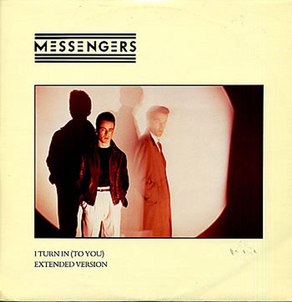 Messengers I Turn In (To You) UK 12" vinyl single (12 inch record / Maxi-single) CHS122663